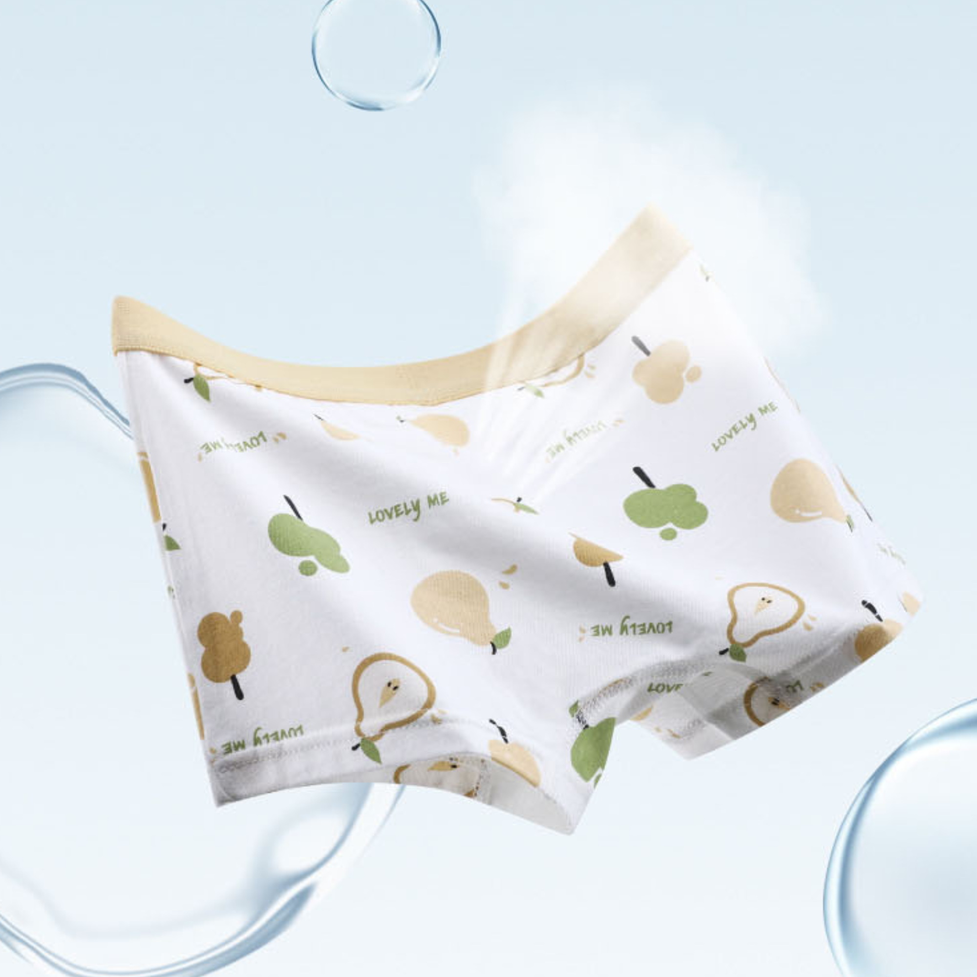 Mô tả Set 4 quần lót bé trai 27kids chip nam boxer vải khử khuẩn công nghệ mới họa tiết dễ thương BSUW3 - 2