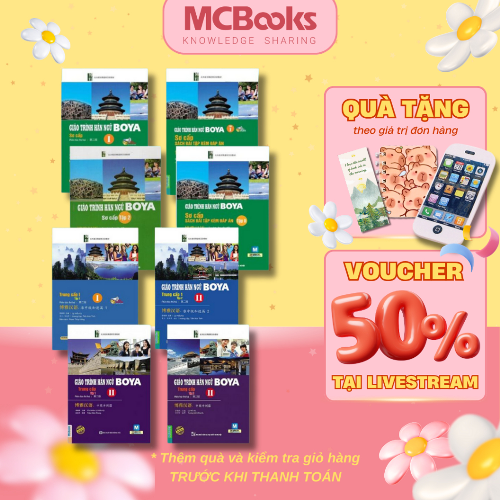 Mô tả Sách - Giáo trình Hán Ngữ Boya - MCBooks - 1