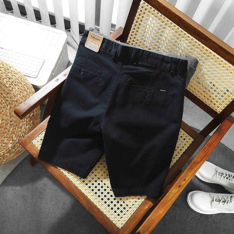 Mô tả Quần short kaki TORANO, form basic, bọc viền dây dệt sườn, chất liệu cao cấp, bền màu - 5