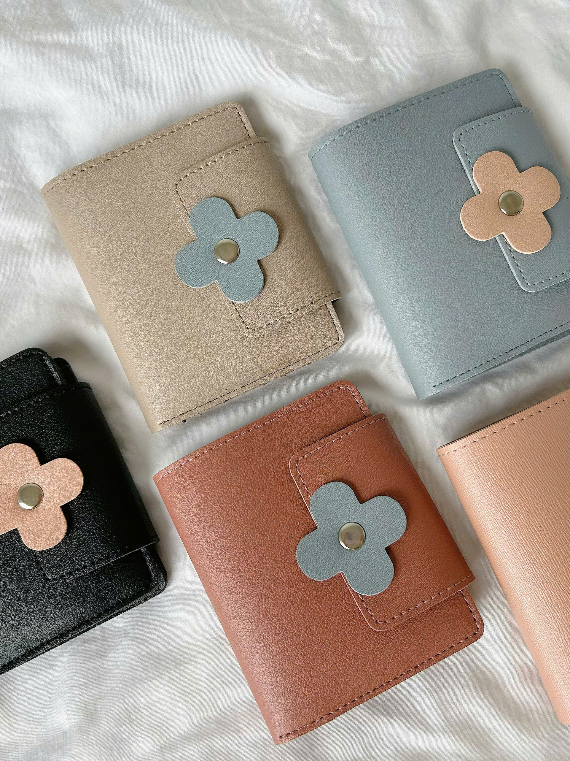 Mô tả Ví mini Vuông Shop®️ Baby Flower - 5