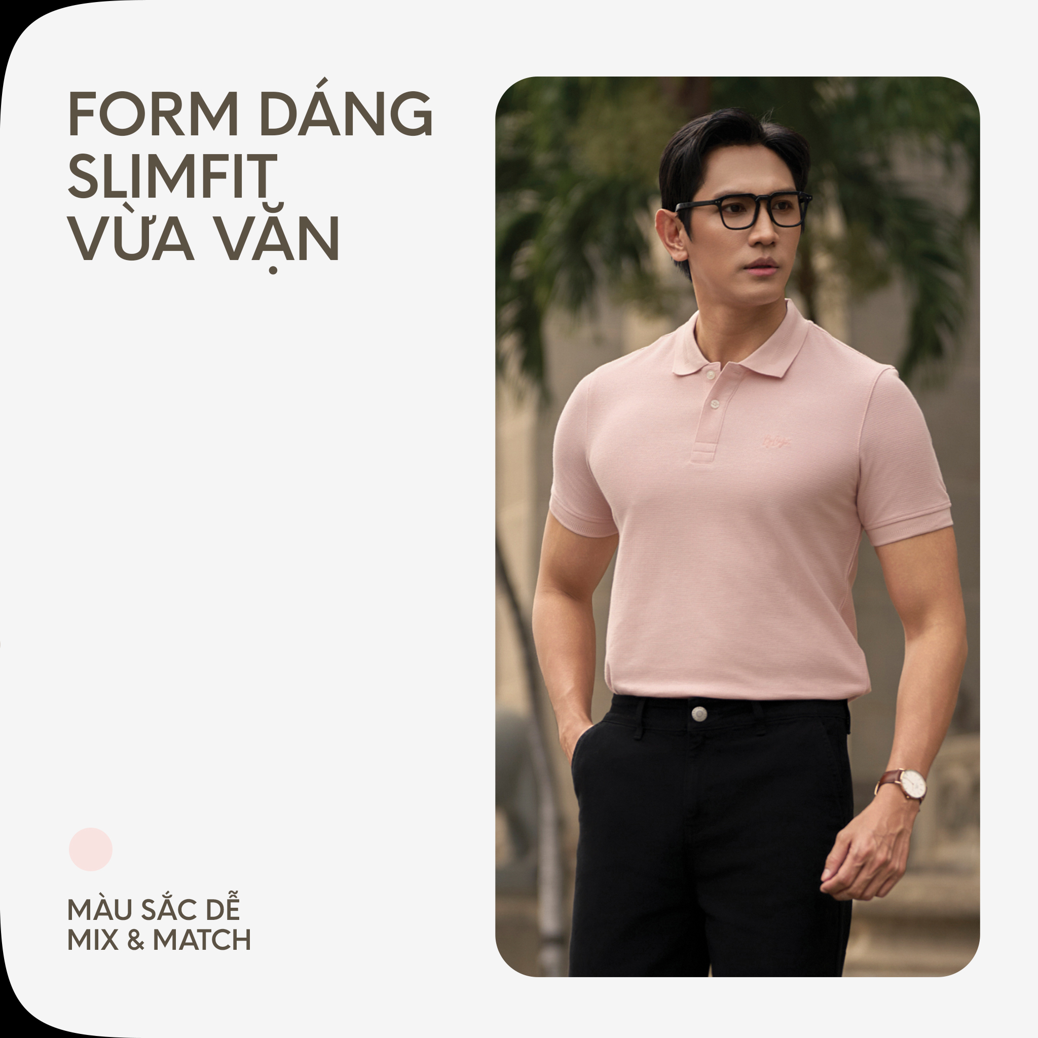 Mô tả Áo Thun Polo Nam Cao Cấp Basic Cool Pique Ver 2 Multi Color By Cotton - 3