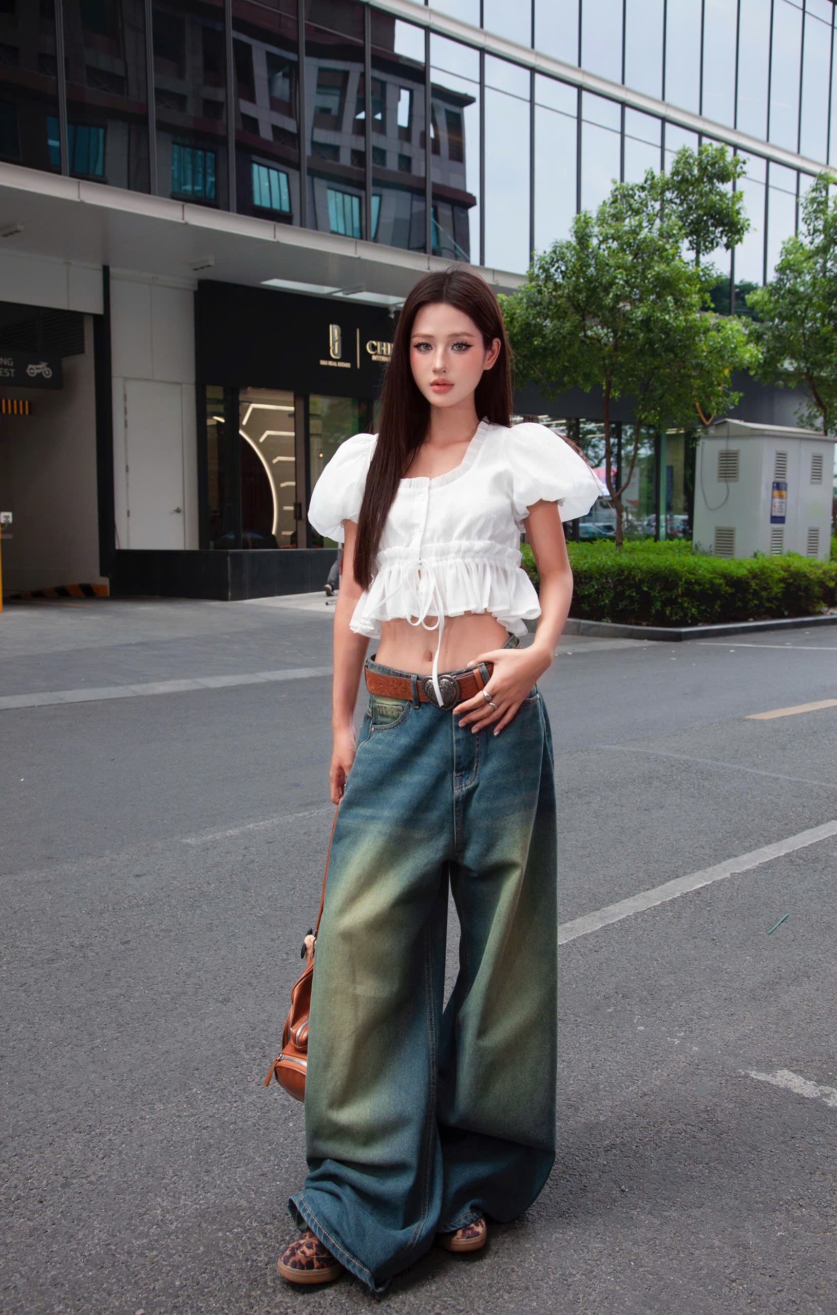 Mô tả Quần Jeans wash 𝐊𝐢𝐥𝐥𝐬𝐲𝐬𝐭𝐞𝐦 ống rộng Mountain quần bò wash màu unisex thời trang nam nữ - 3