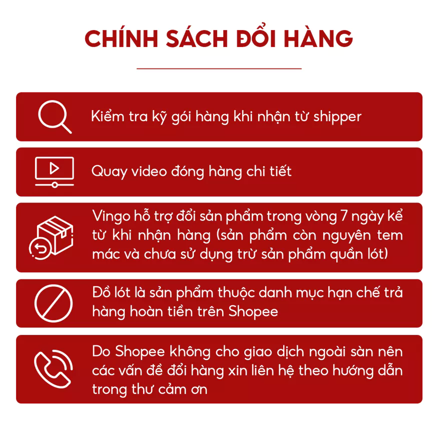 Cam kết từ Vingo