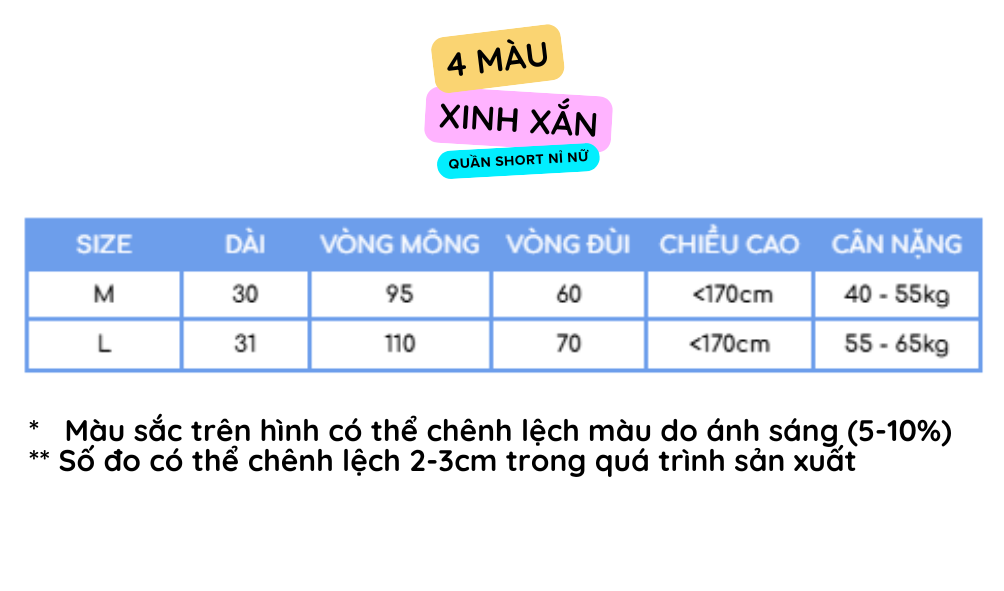 Mô tả Quần Đùi Nữ SAIGONSE Lưng Chun Thun Nỉ Ống Rộng Thoải Mái Phong Cách Tiện Lợi Tôn Dáng - 1