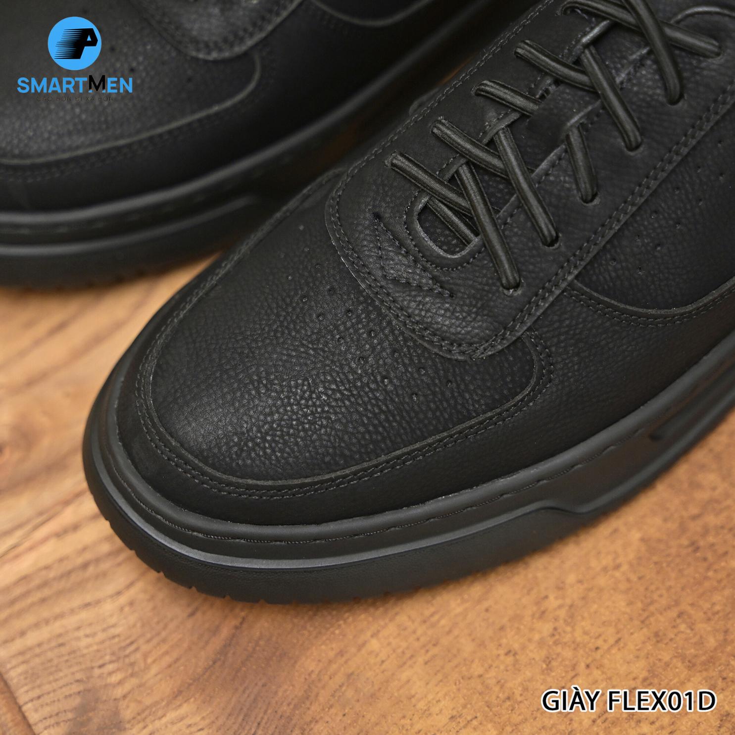 Mô tả Giày Sneaker tăng chiều cao thể thao siêu nhẹ FLEX-01 Đen - 3
