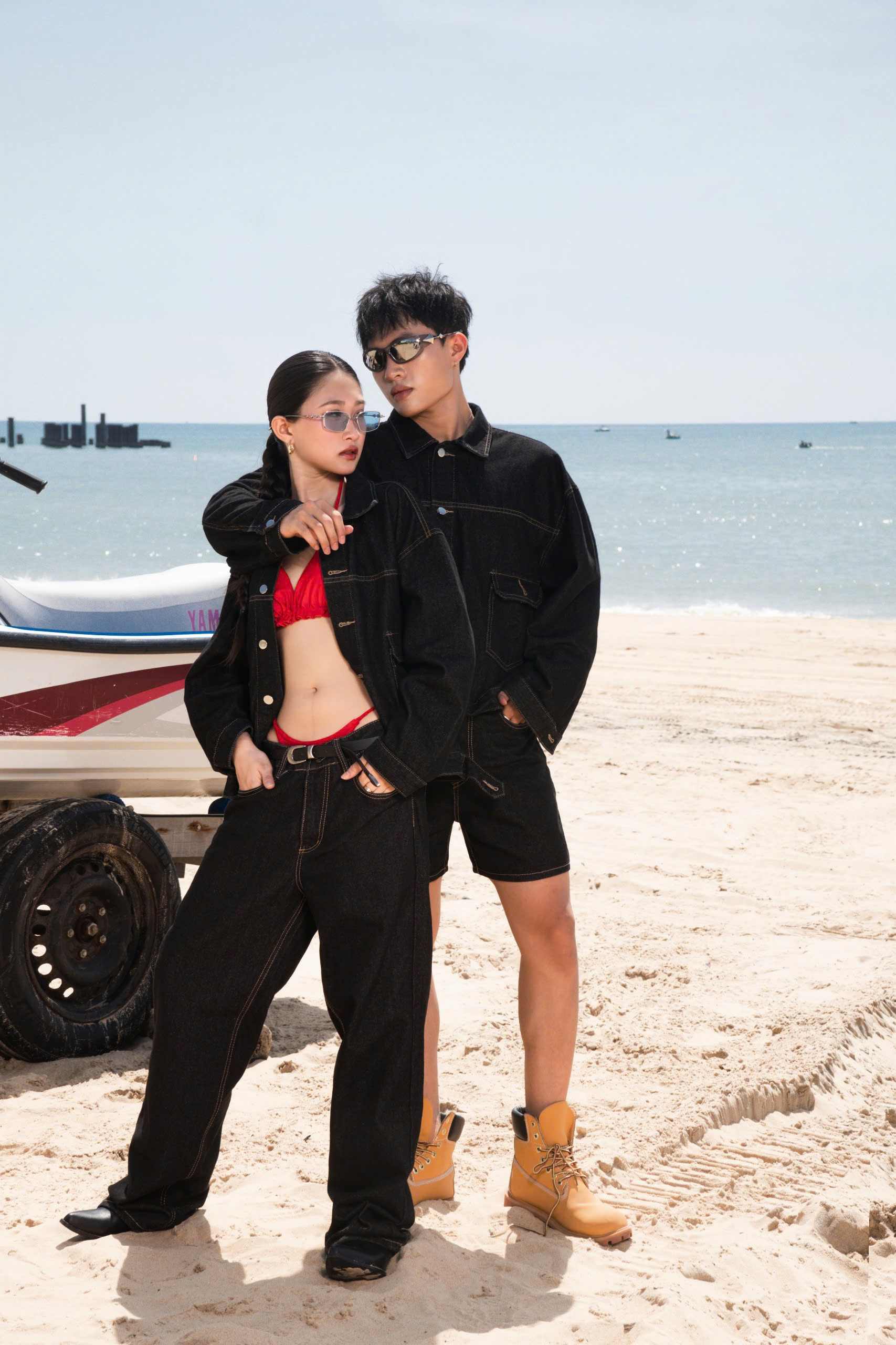 Mô tả Quần dài jean nam EXTRA ống rộng CAPMAN CLUB, phom rộng trẻ trung - thoải mái - 6