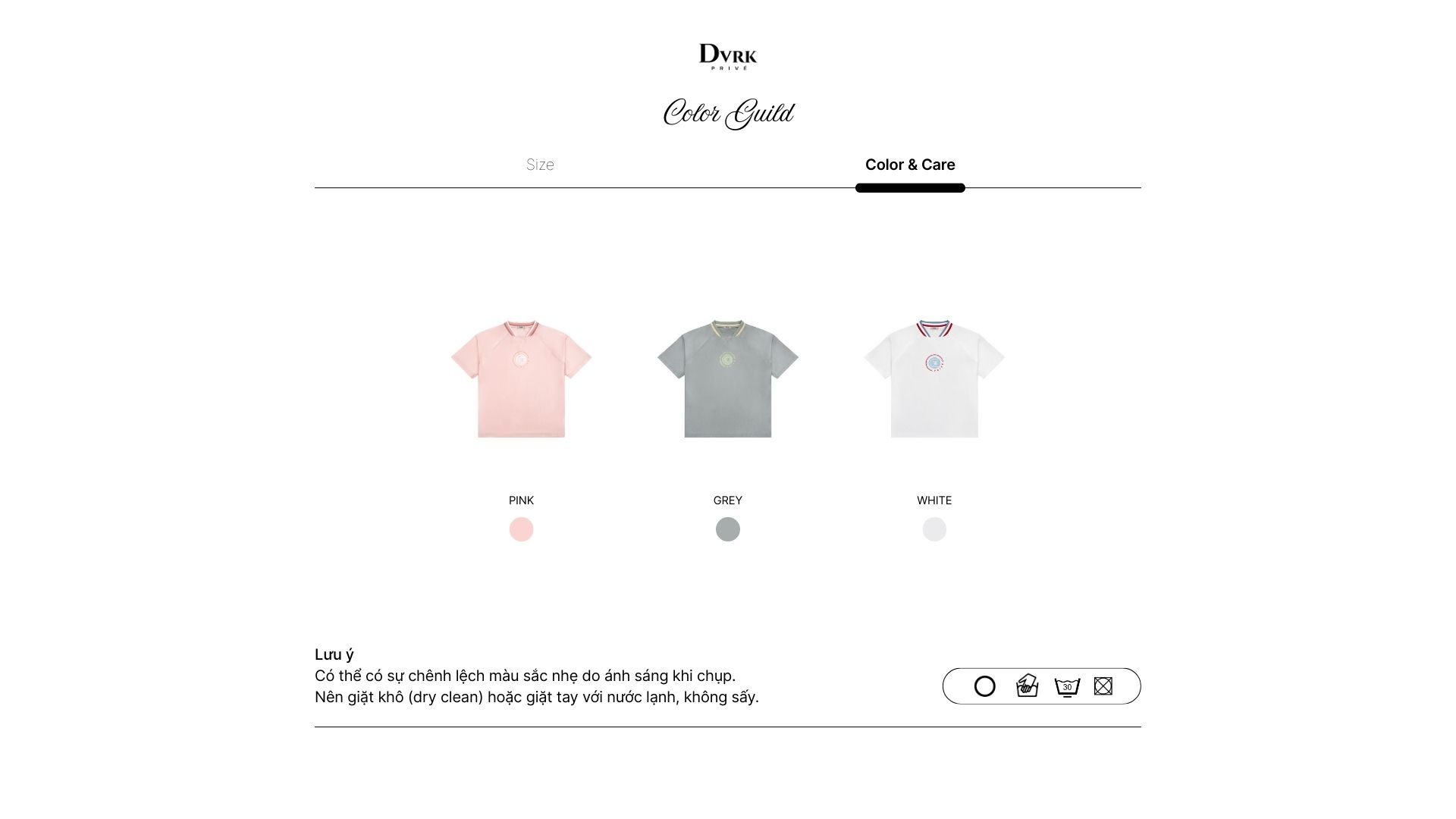 Mô tả DVRK - Áo Thun Baseball Tay Ngắn Cổ Sọc Form Loose Màu Xám-DVRK-25R - 5
