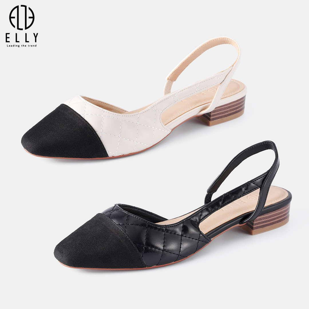 Giày sandal đế bệt ELLY EG219 màu Nude