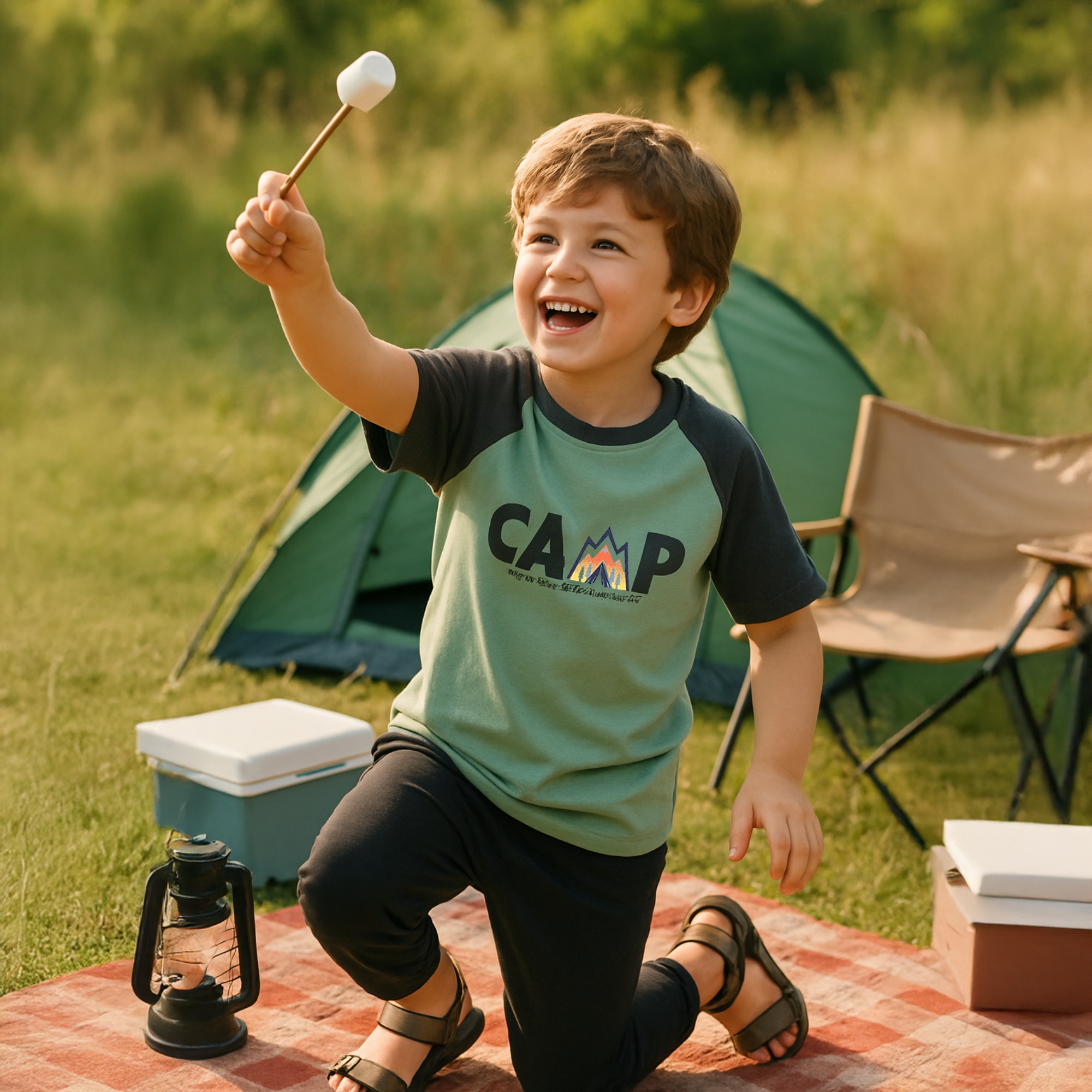 Mô tả Áo thun bé trai size đại phong cách ngắn tay 27Kids AKL vải cotton 180g cho trẻ từ 4-14  tuổi BSTS1 - 7