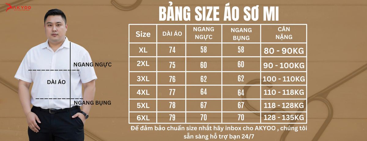Mô tả Áo Sơ Mi Bigsize Nam 80-140kg AKYOO - Hoạ Tiết Trẻ Trung - SM 2 TUI HT DEN XANH - 1