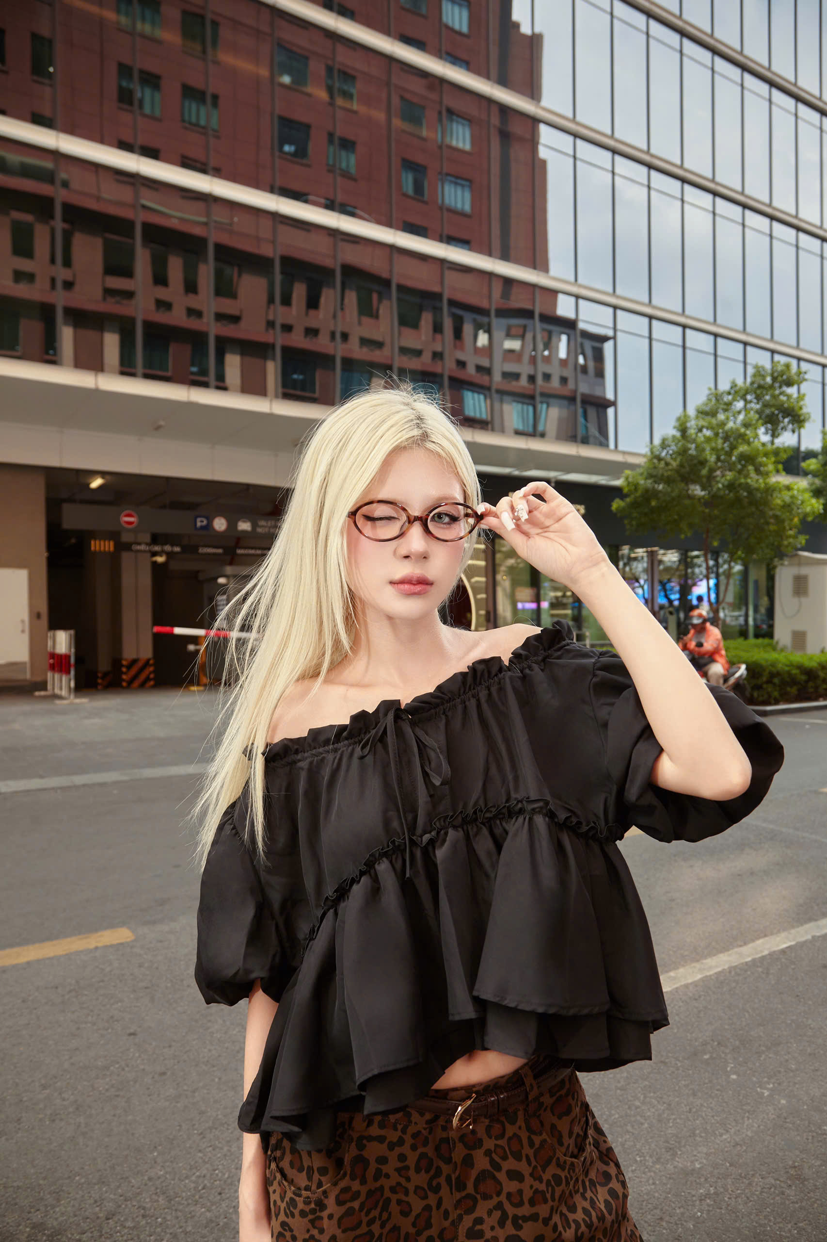 Mô tả Áo baby doll tay phồng SAKURA - 𝐊𝐈𝐋𝐋 𝐒𝐘𝐒𝐓𝐄𝐌 - 3