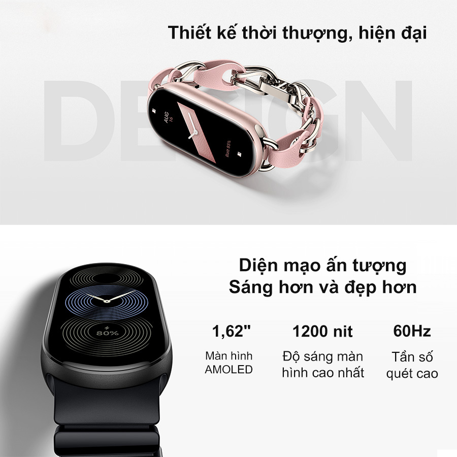 Đồng hồ Xiaomi Smart Band 9 màu sắc