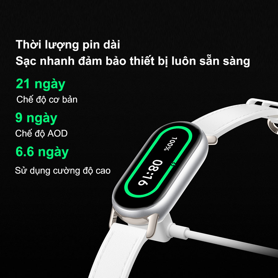 Đồng hồ Xiaomi Smart Band 9 chống nước 5ATM