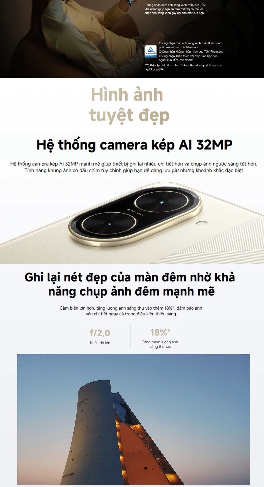 Mô tả Điện Thoại Thông Minh POCO C71 (3+64GB) | Màn rộng 6,88" | Vi xử lý 8 nhân | Camera kép 32MP AI | Mở khóa mặt, vân tay - 4