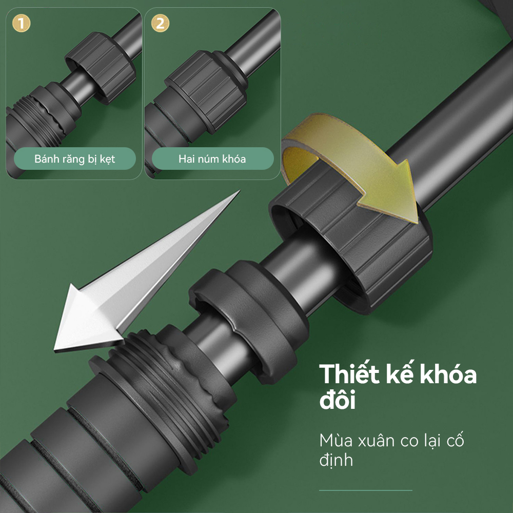 Mô tả OneTwoFit Xà đơn gắn cửa treo tường, Thanh xà gắn tường đa năng Có thể thu gọn 70-160cm, tải trọng tối đa 200KG - 3