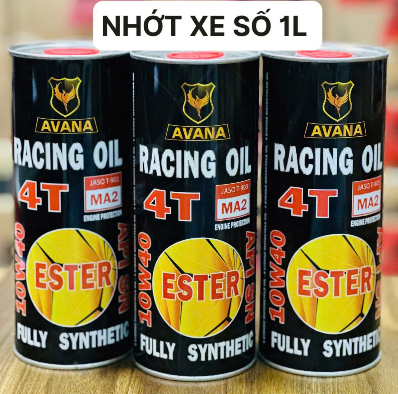 (TẶNG SÚC NHỚT KIXX + PHỤ GIA KIXX) Nhớt XE SỐ Xe Côn Tay AVANA RACING ...