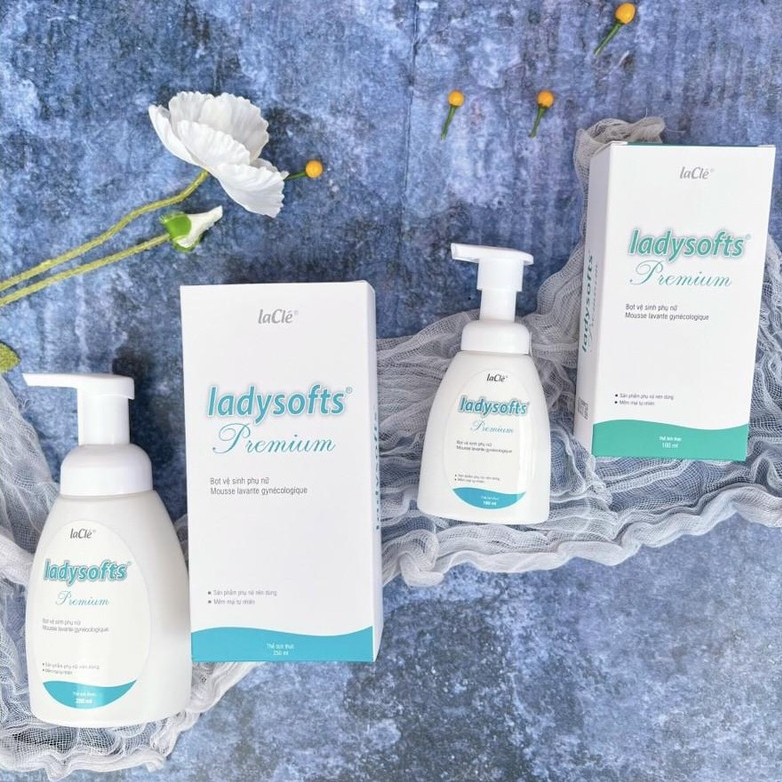 Mô tả Dung Dịch Vệ Sinh Phụ Nữ Dạng Bọt Ladysofts Premium Làm Sạch Và Duy Trì Độ pH Tự Nhiên 100ml - 250ml - 8