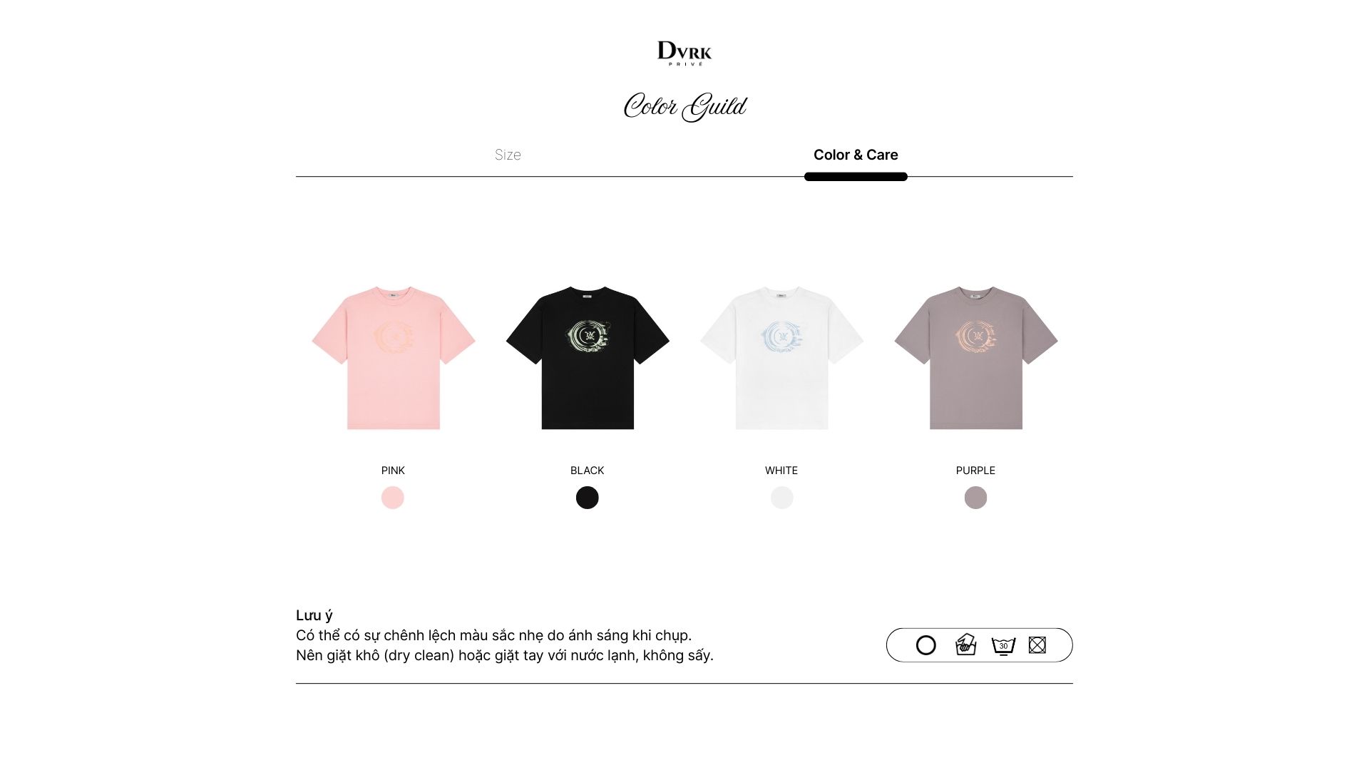 Mô tả DVRK - Áo Thun Form Oversized Họa Tiết Faded Logo Màu Đen-DVRK-25R - 5