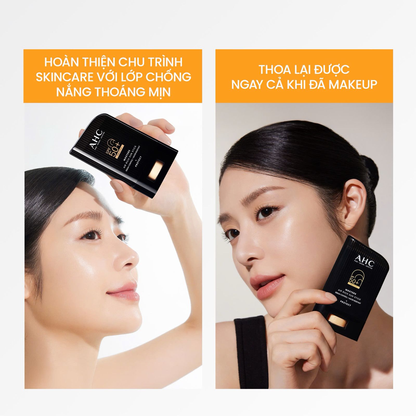 Mô tả [LIVE] Sáp Chống Nắng AHC phổ rộng kiềm dầu suốt 24H Masters Air Rich Sun Stick 22g - 4