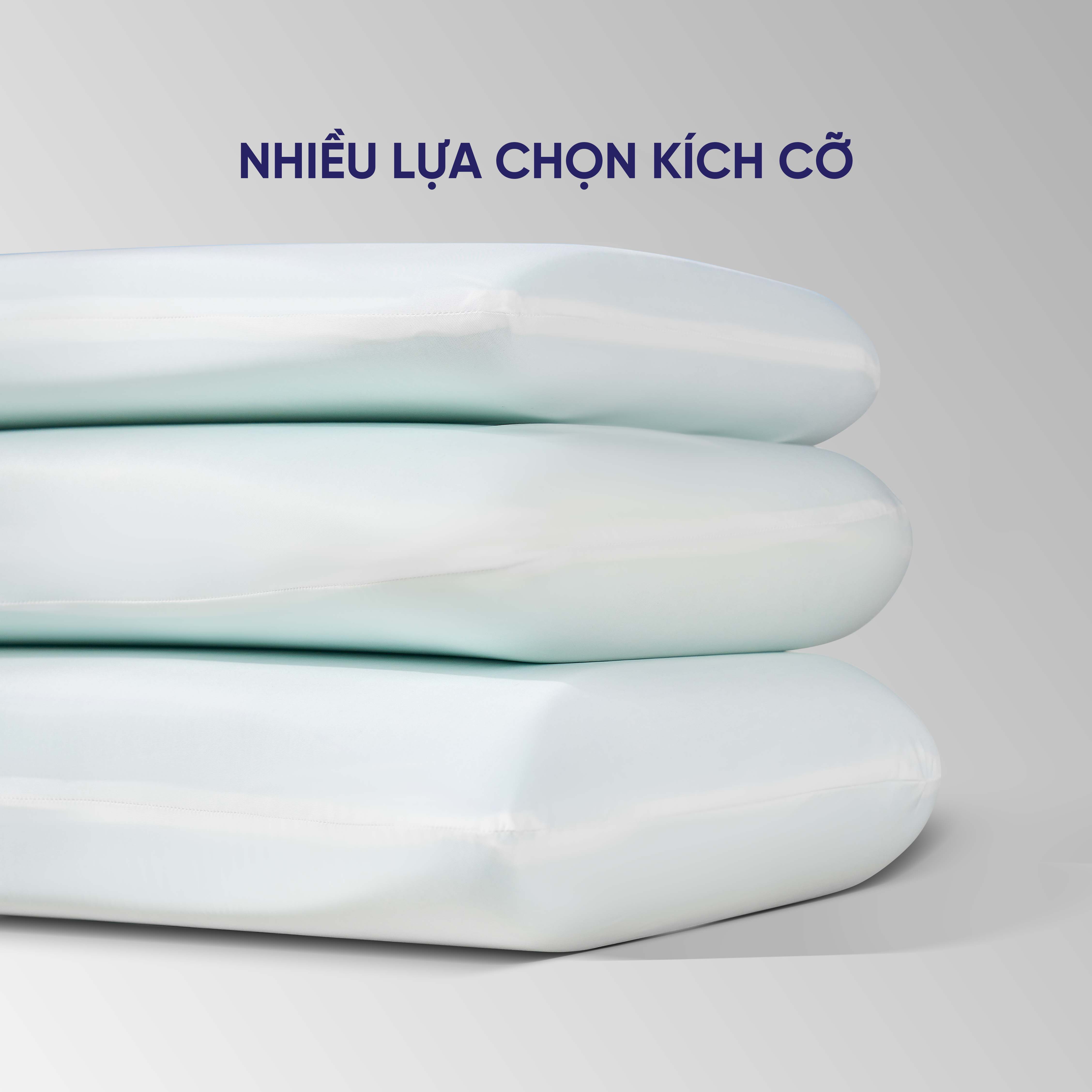 Mô tả Gối foam iComfy Sofy Air công nghệ Aero Memory Foam độc quyền (BST Ngủ Mát) chính hãng Vua Nệm - 2