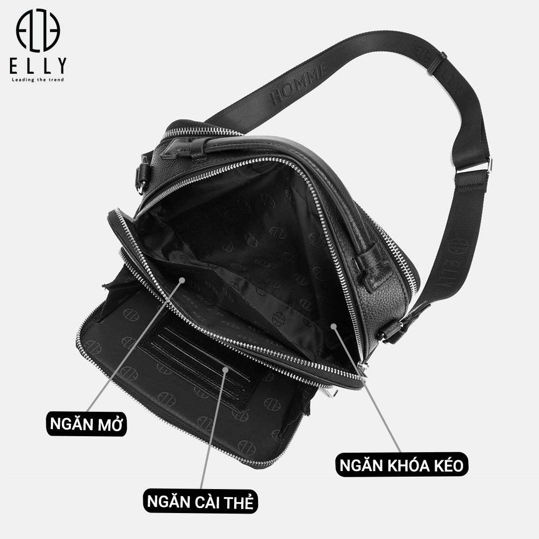 Mô tả TÚI XÁCH NAM CAO CẤP DA THẬT ELLY – ETM32 - 4