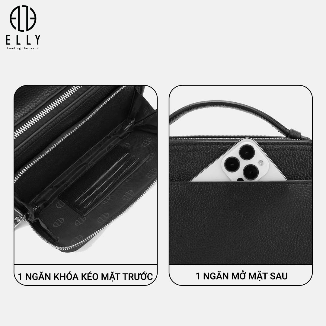 Mô tả TÚI XÁCH NAM CAO CẤP DA THẬT ELLY – ETM32 - 5