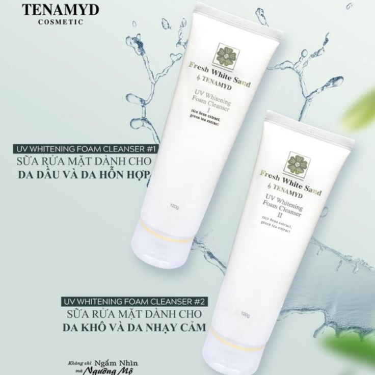 Mô tả Sữa Rửa Mặt Trắng Da Số I Cho Da Dầu Và Da Hỗn Hợp Tenamyd Fresh White Sand I Tuýp 120g - 4