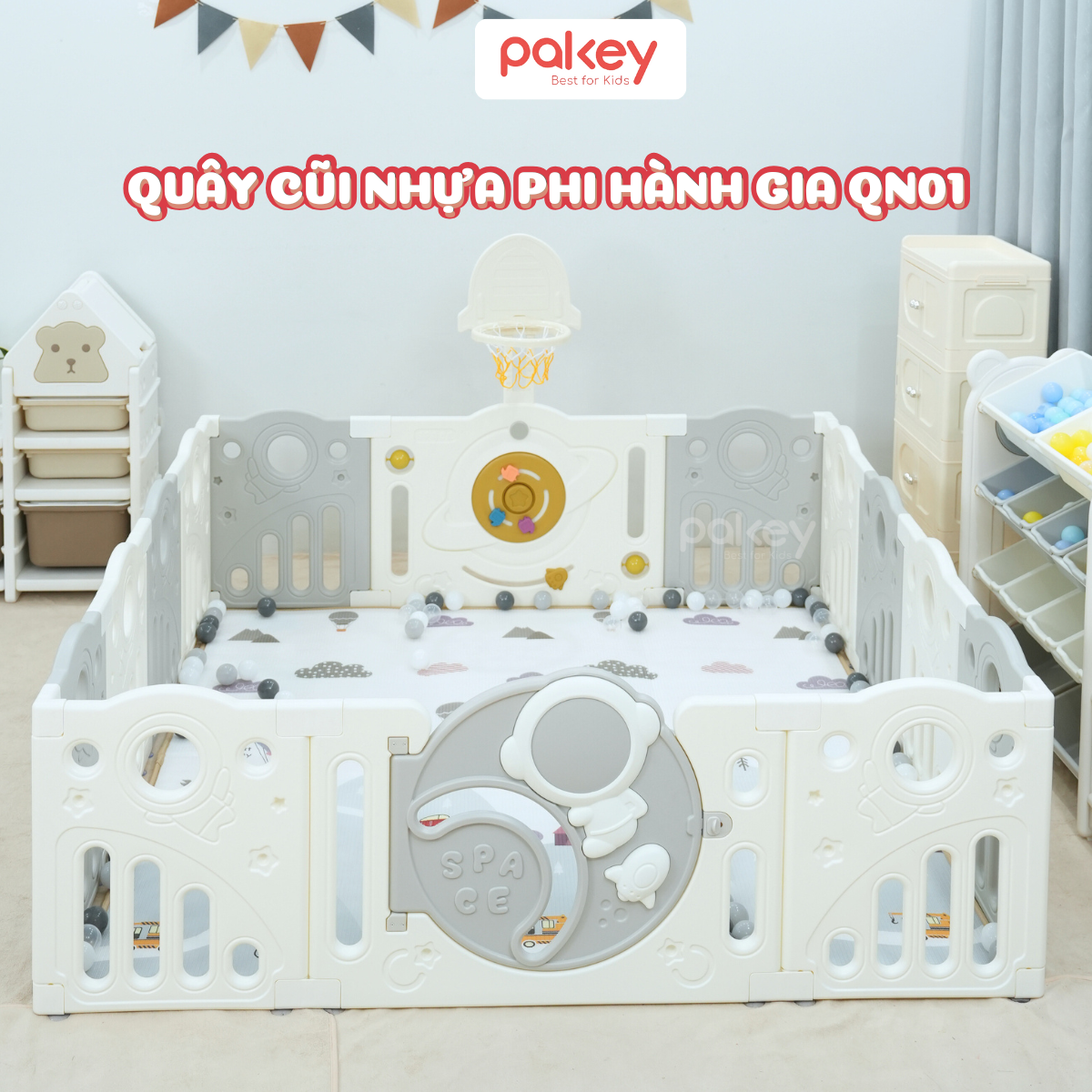 [SIÊU TỐC] Quây Cũi Nhựa Cho Bé Phi Hành Gia, Cũi Quây Cho Bé Mẫu Mới ...