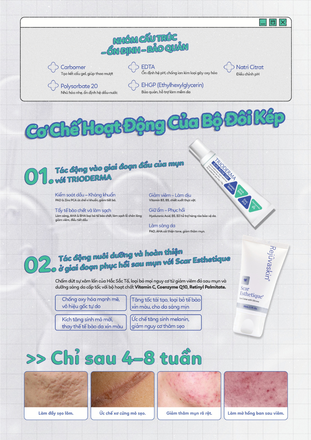 Kem Scar Esthetique 10ml - Chi tiết