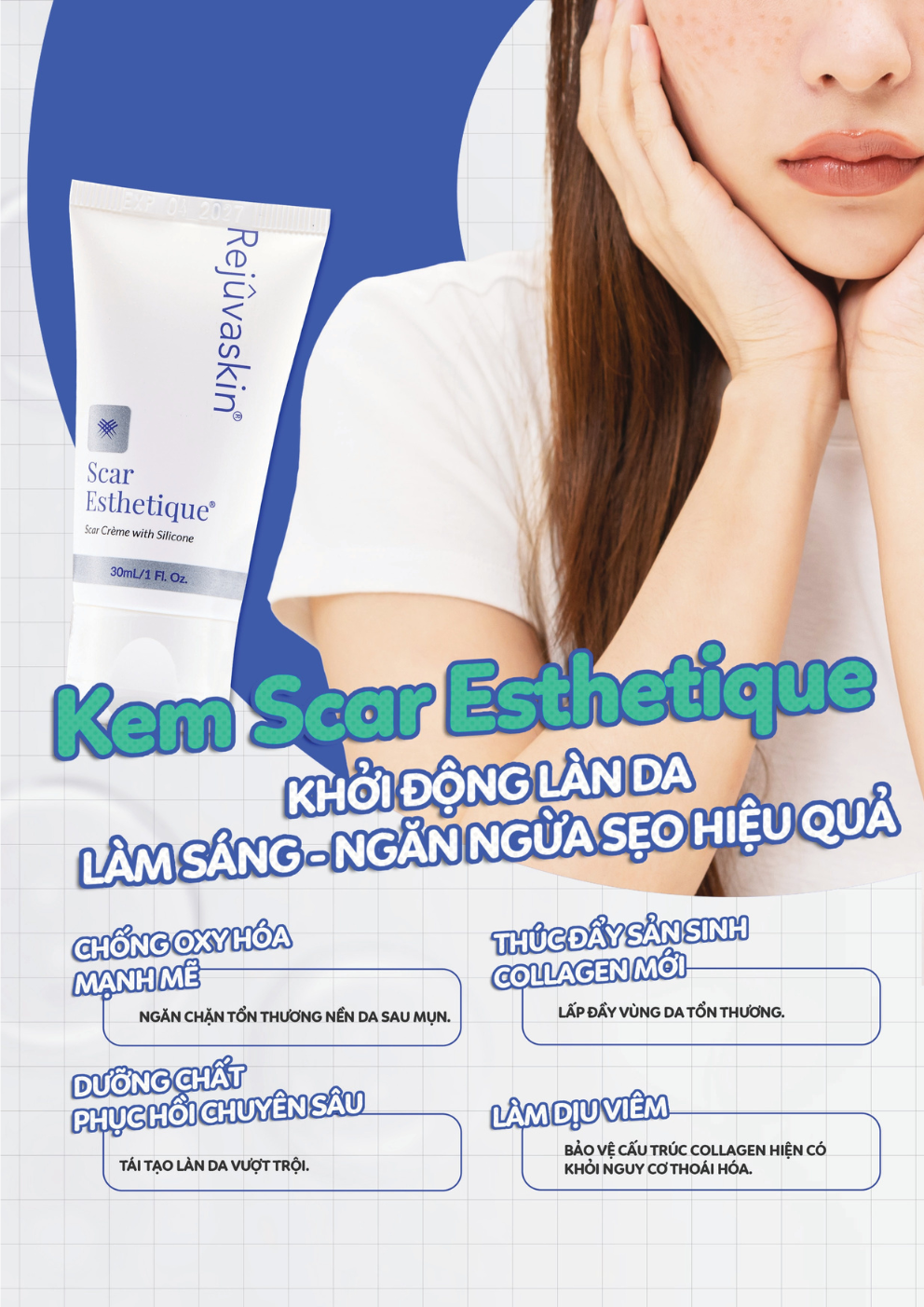 Kem Scar Esthetique 10ml - Hộp sản phẩm
