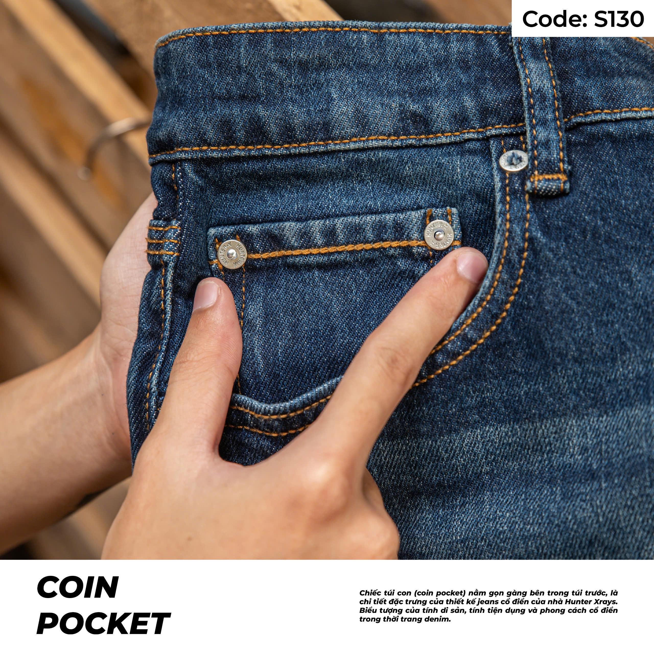 Mô tả Quần Short Jeans Nam Xanh Wash Sáng S130 Denim Spandex Co Giãn Just Men Thời Trang Nam - 8