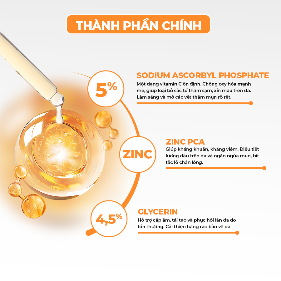 Lưu ý khi dùng Serum Balance Vitamin C