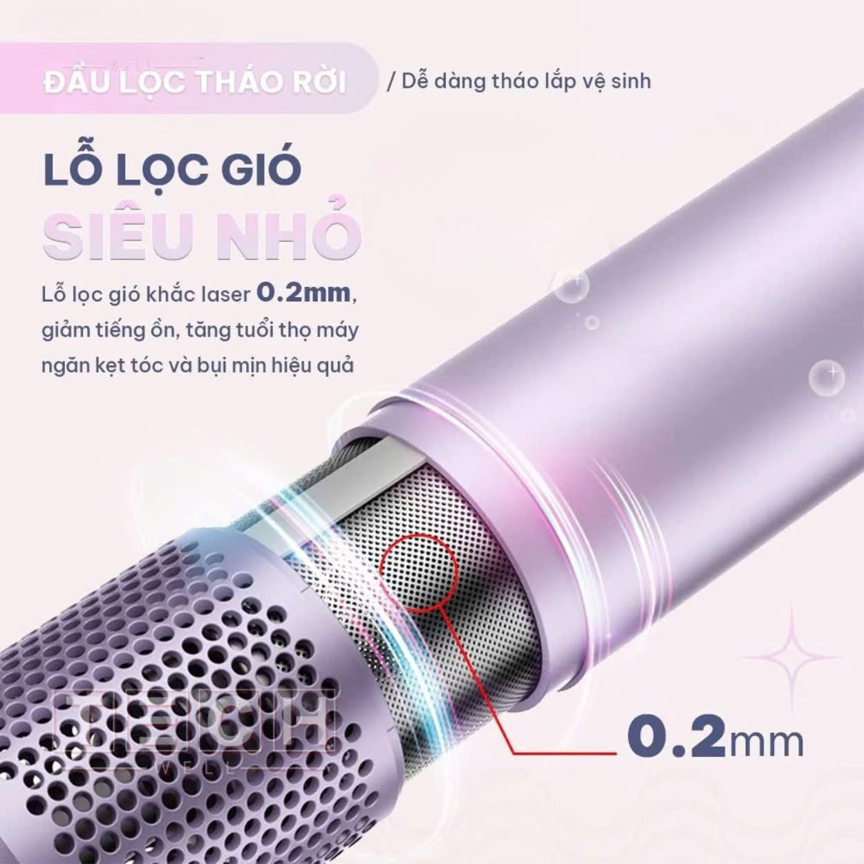 Mô tả Máy sấy tóc ENZO DY-888, với công nghệ ion âm cao cấp , công suất lớn, giúp tạo mọi kiểu tóc - 12
