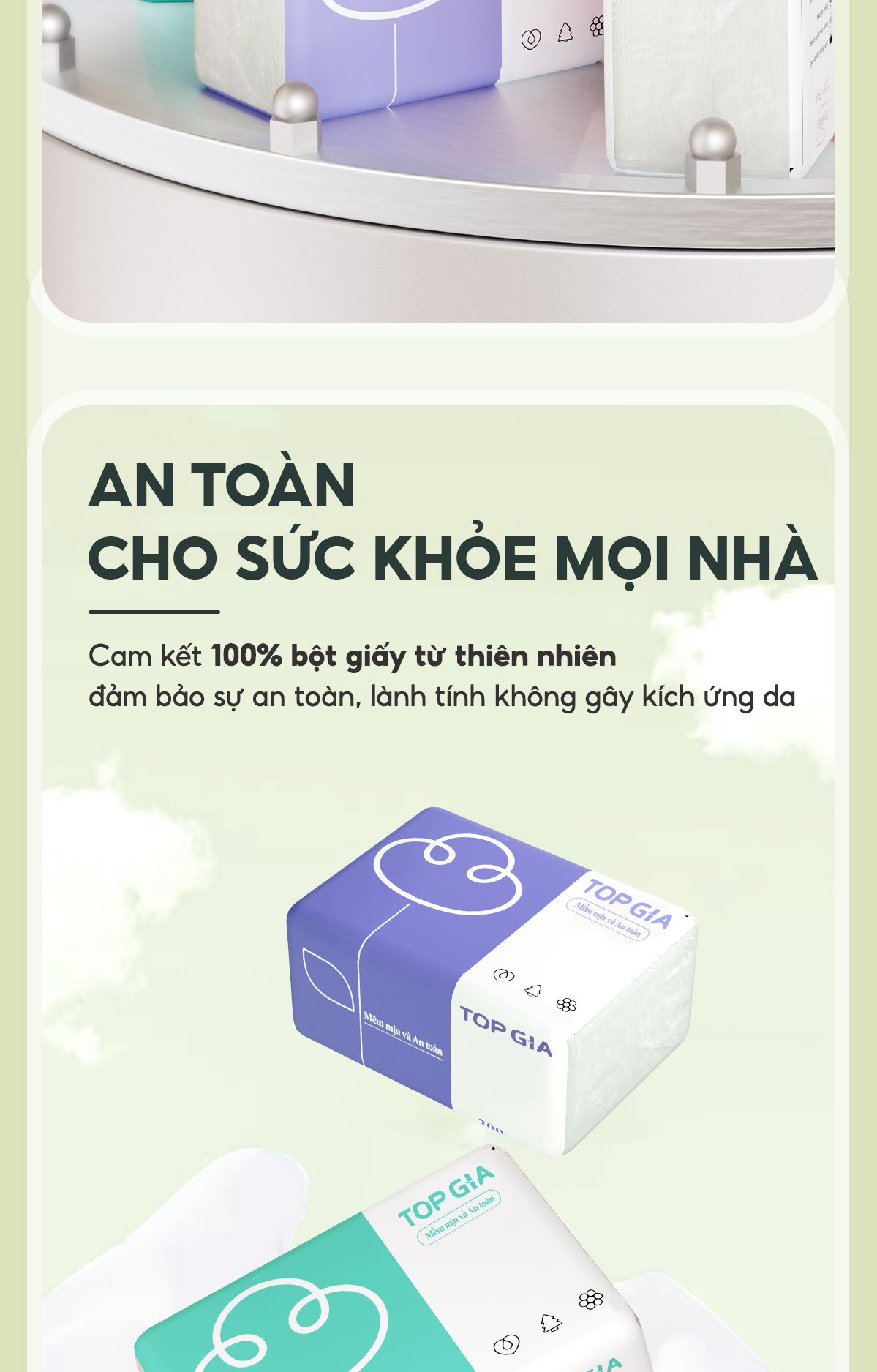 Giấy ăn rút Top Gia cao cấp giấy rút thùng 30 gói/16 gói/46 gói/20 gói ...