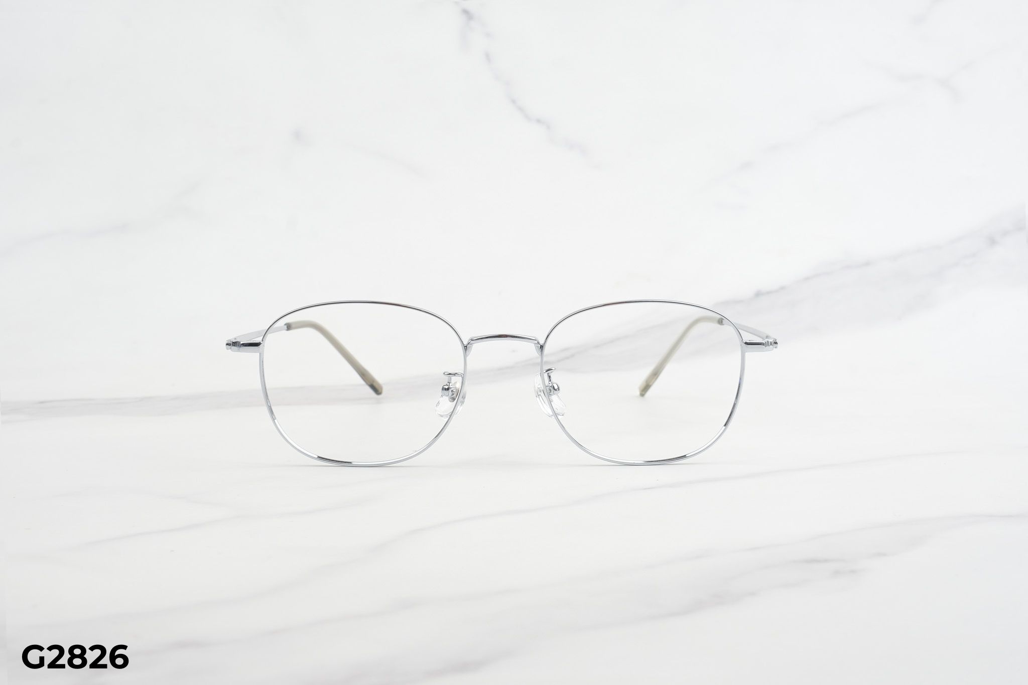 Gọng Kính Cận Titanium Shady Unisex G2826 mặt bên