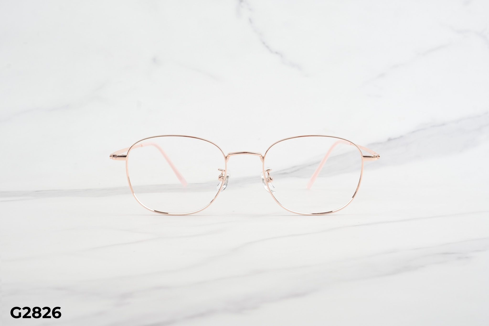 Gọng Kính Cận Titanium Shady Unisex G2826 chi tiết chốt kính