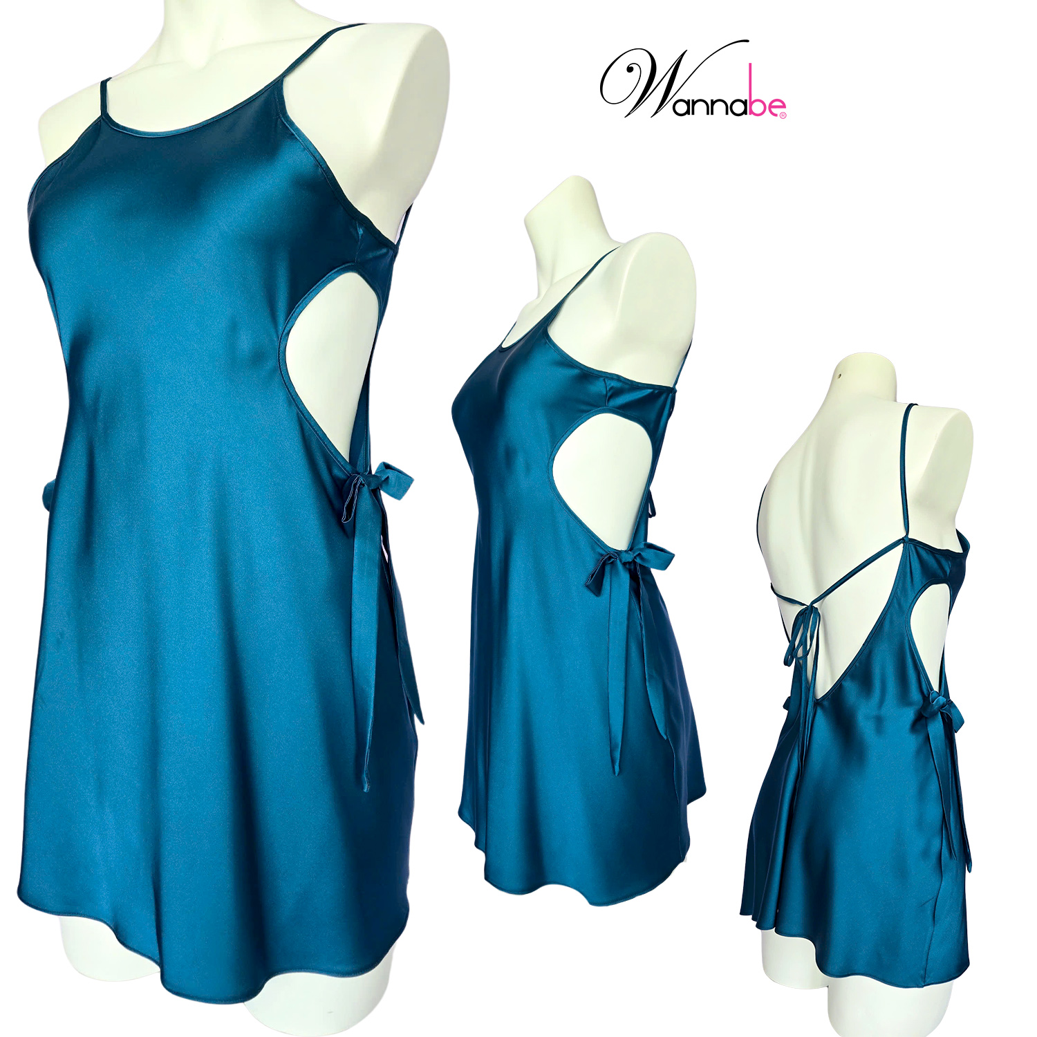 Váy ngủ lụa Latin Wannabe DNL09