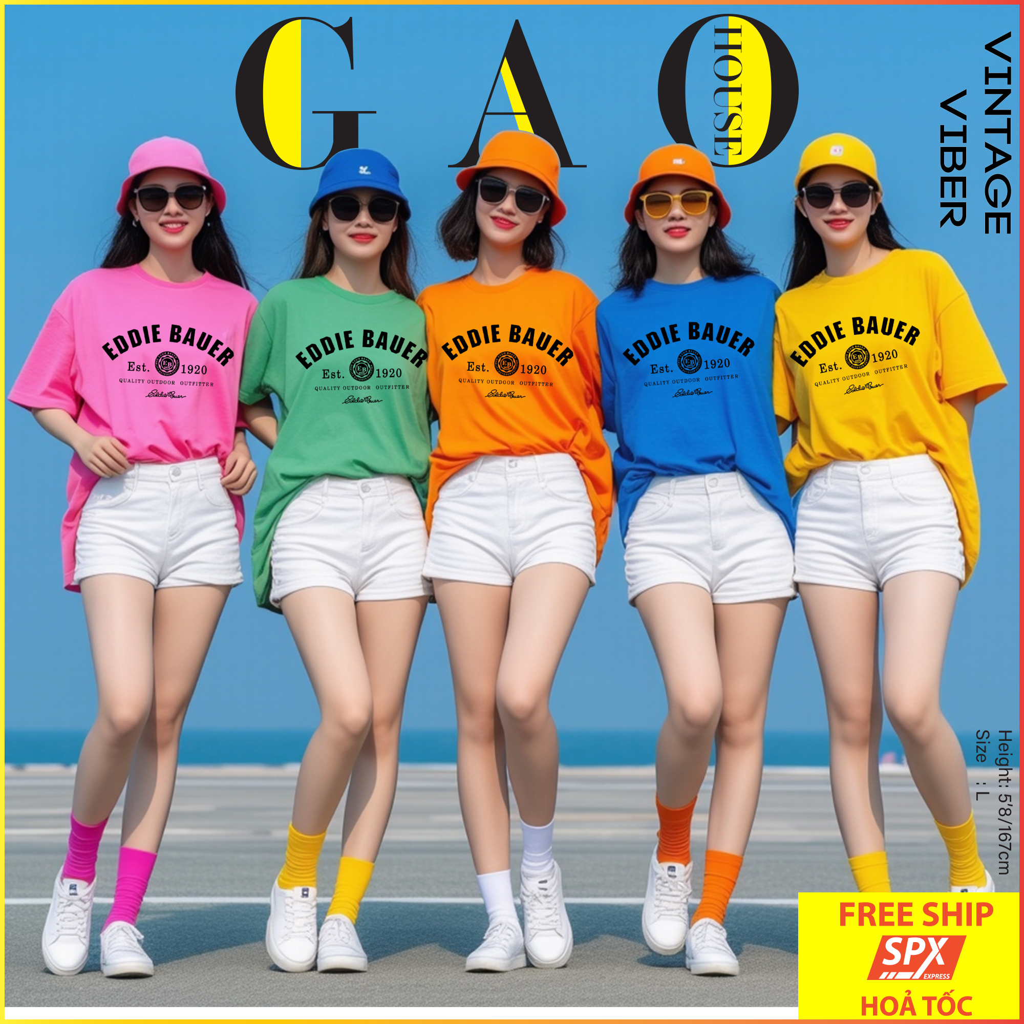 Áo Thun GạoHouse đi biển