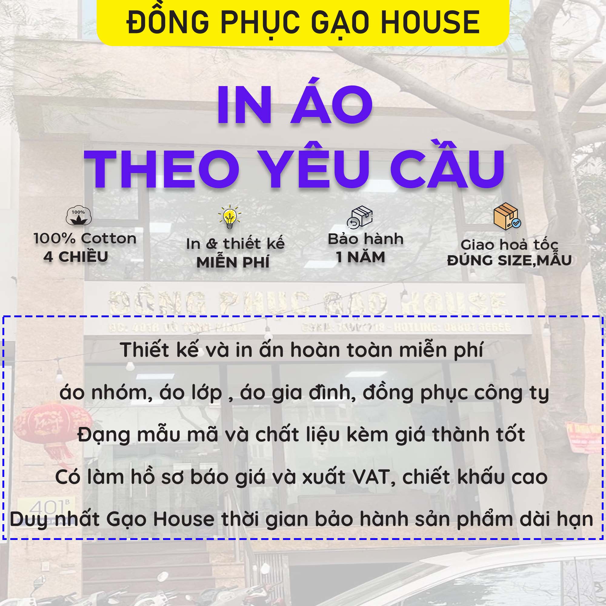 Áo team building GạoHouse