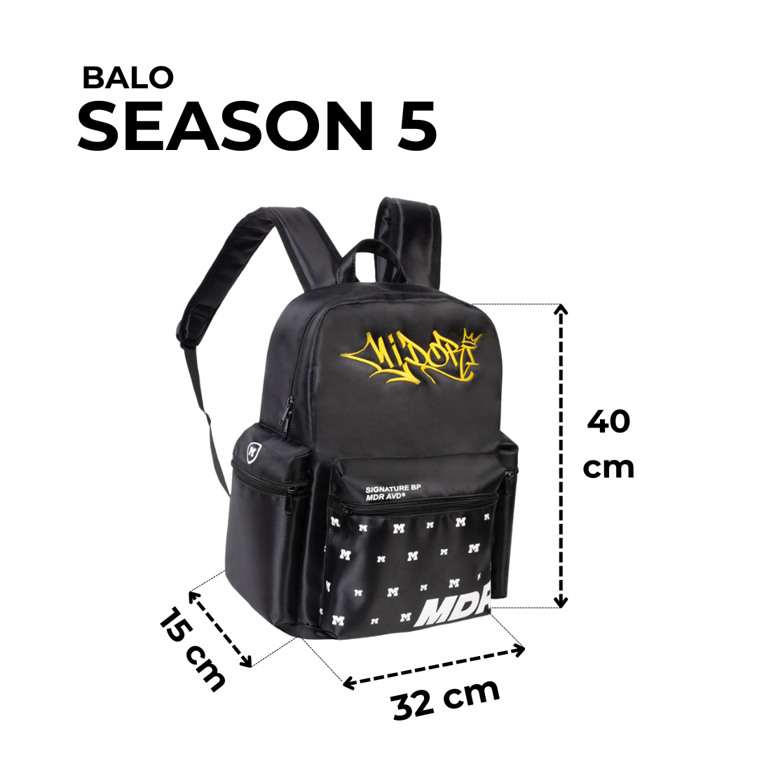 Mô tả Balo đi học thời trang Nam nữ chống nước đựng laptop Season 5 Local Brand Midori M Studio - 1