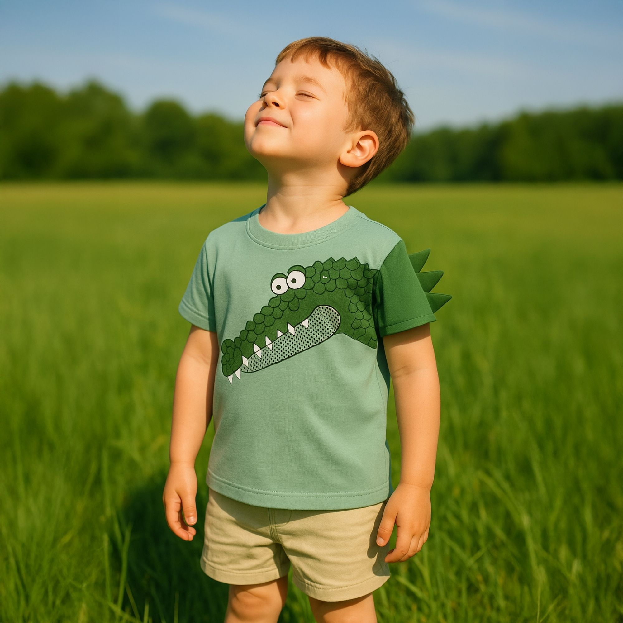 Áo thun bé trai 27Kids BSTS3 - Mẫu 3