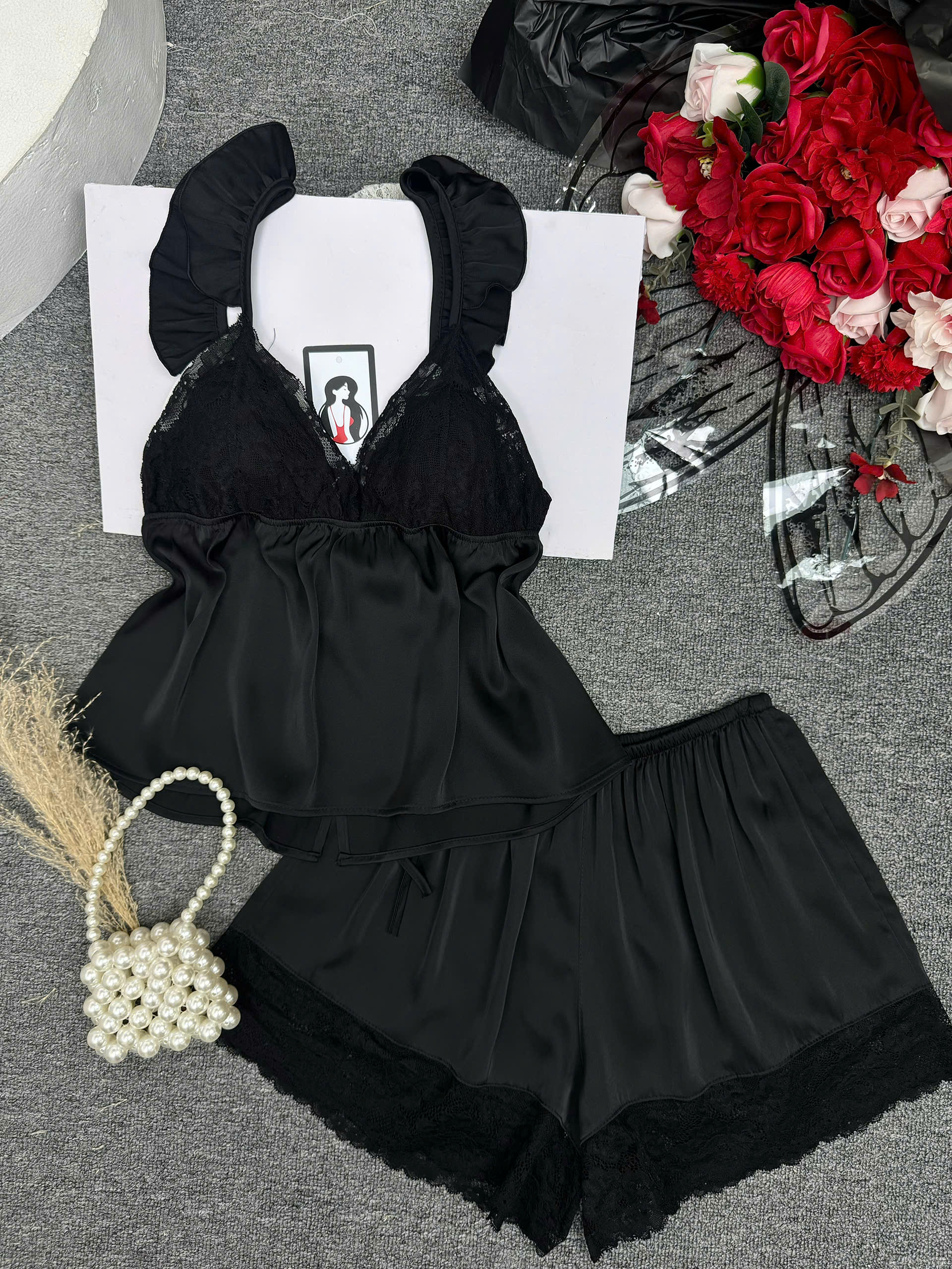 Đồ Ngủ Nữ SOJUN Thiết Kế Cột Sau