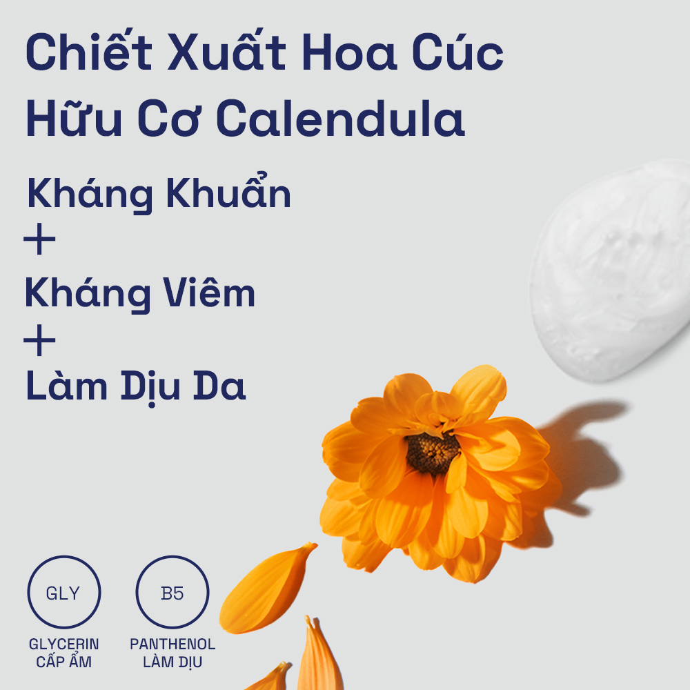 Mô tả Sữa tắm dưỡng ẩm dịu lành cho bé với Calendula hoa cúc hữu cơ CETAPHIL BABY W&SHAMPOO CALENDULA 400ML - 6
