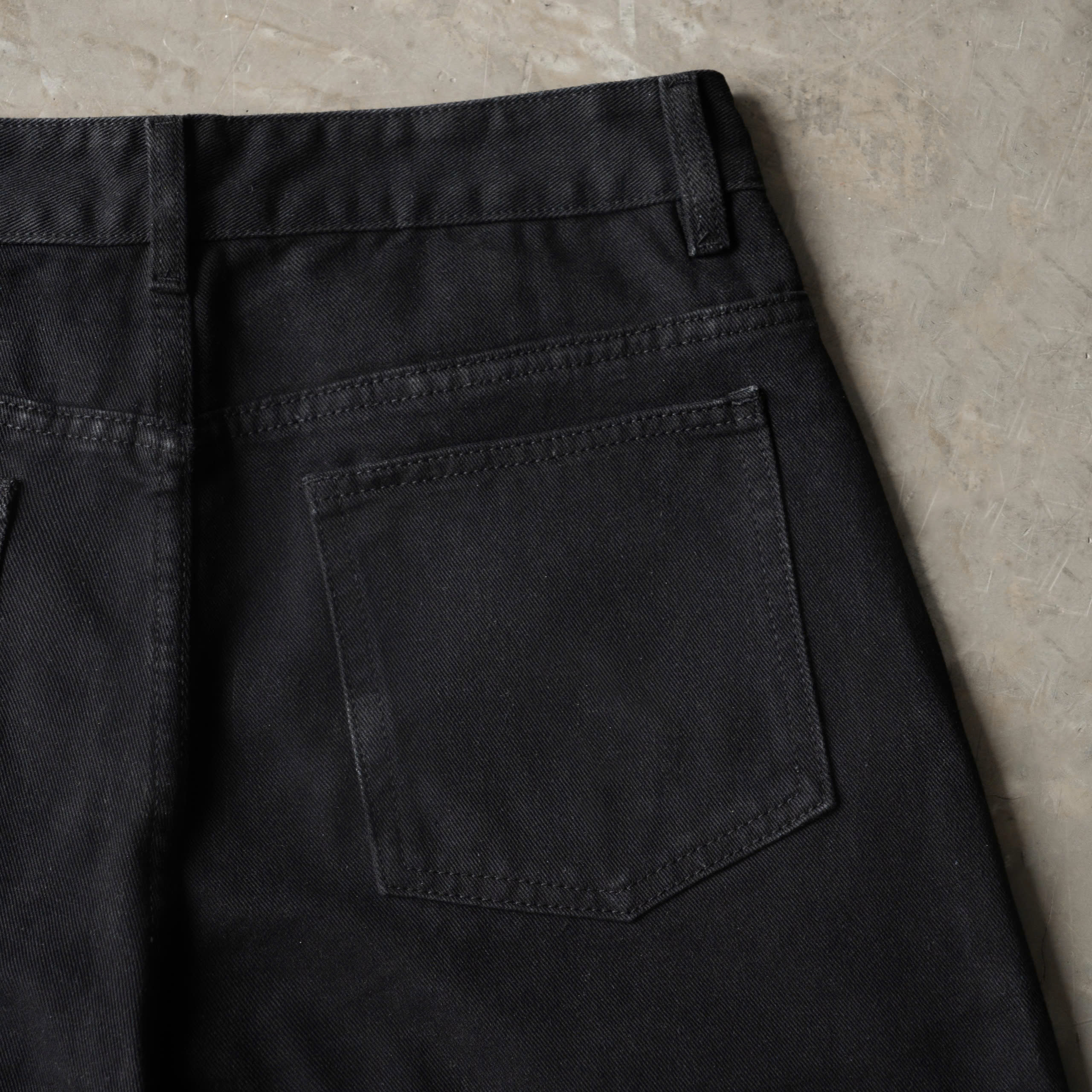 Mô tả Quần short Lửng jean nam màu đen NEXY phom rộng CAPMAN CLUB, quần lửng trẻ trung thoải mái - 10