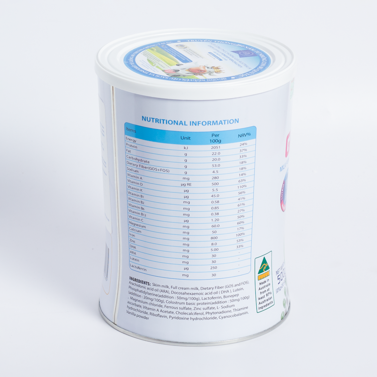Mô tả Combo 3 Hộp Sữa Hoàng Gia Úc ROYAL AUSNZ Grow Up Cho Trẻ Từ 3-14 Tuổi (Hộp 20 gói x25g) - 3