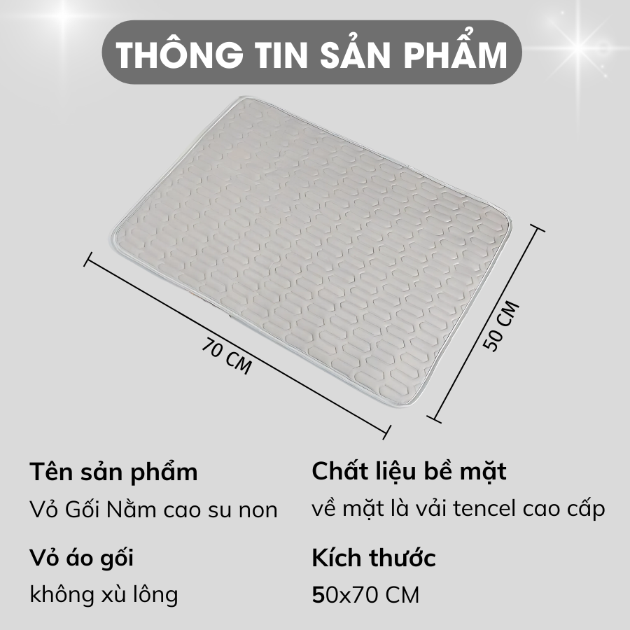 Áo gối điều hoà 50x70cm