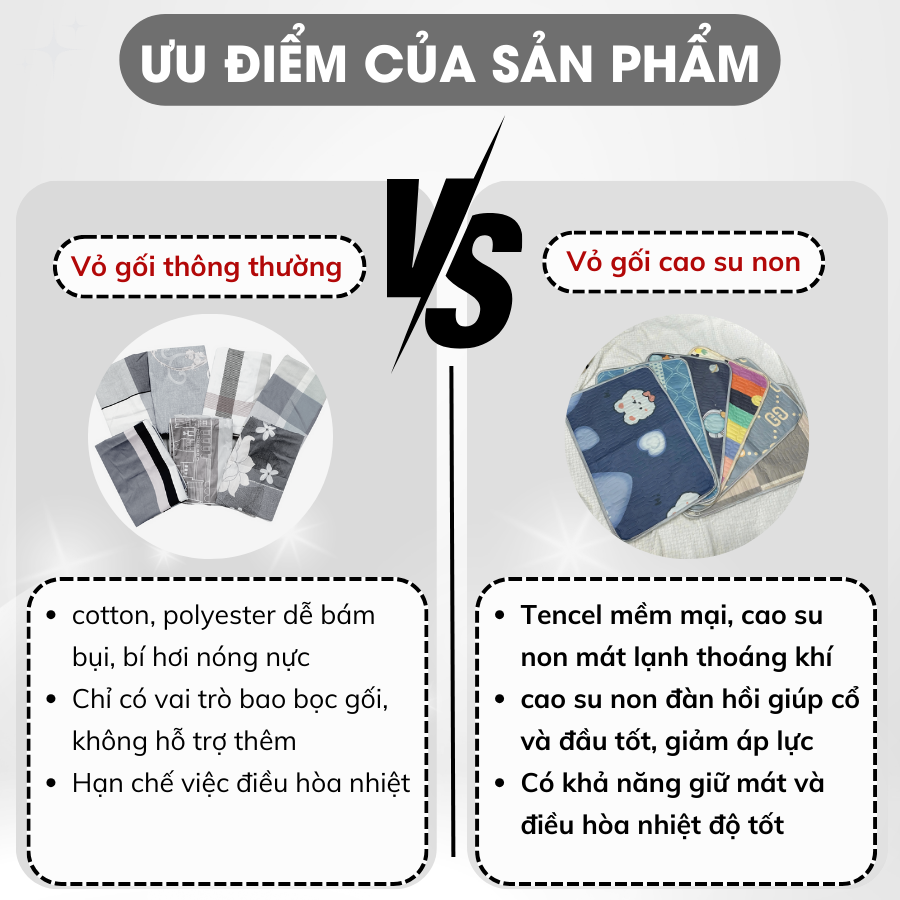 Vỏ gối mát lạnh cho mùa hè
