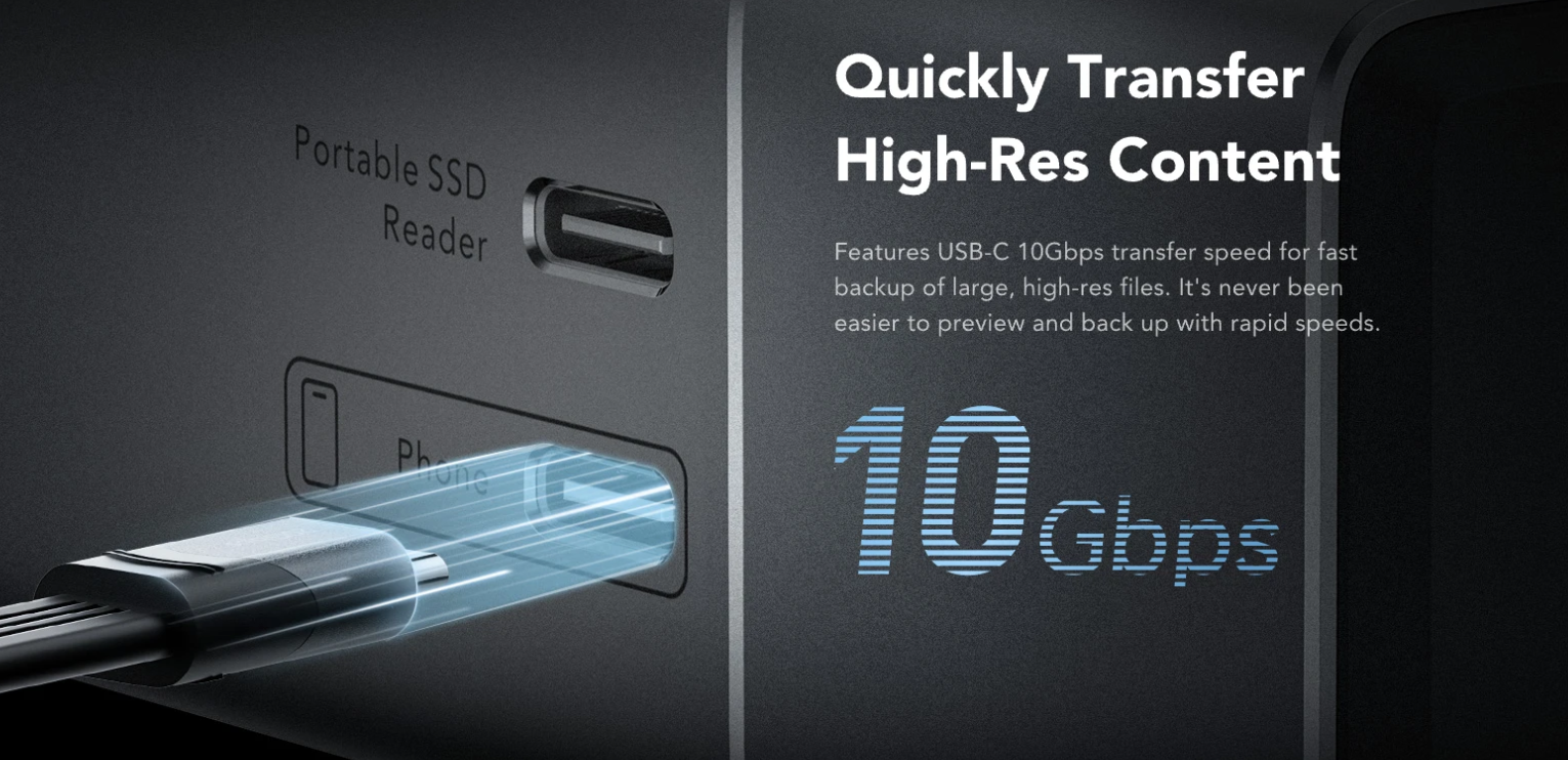 Đầu Đọc Thẻ Nhớ Lexar Professional Workflow Go Docking Station - Pin 5000Mah