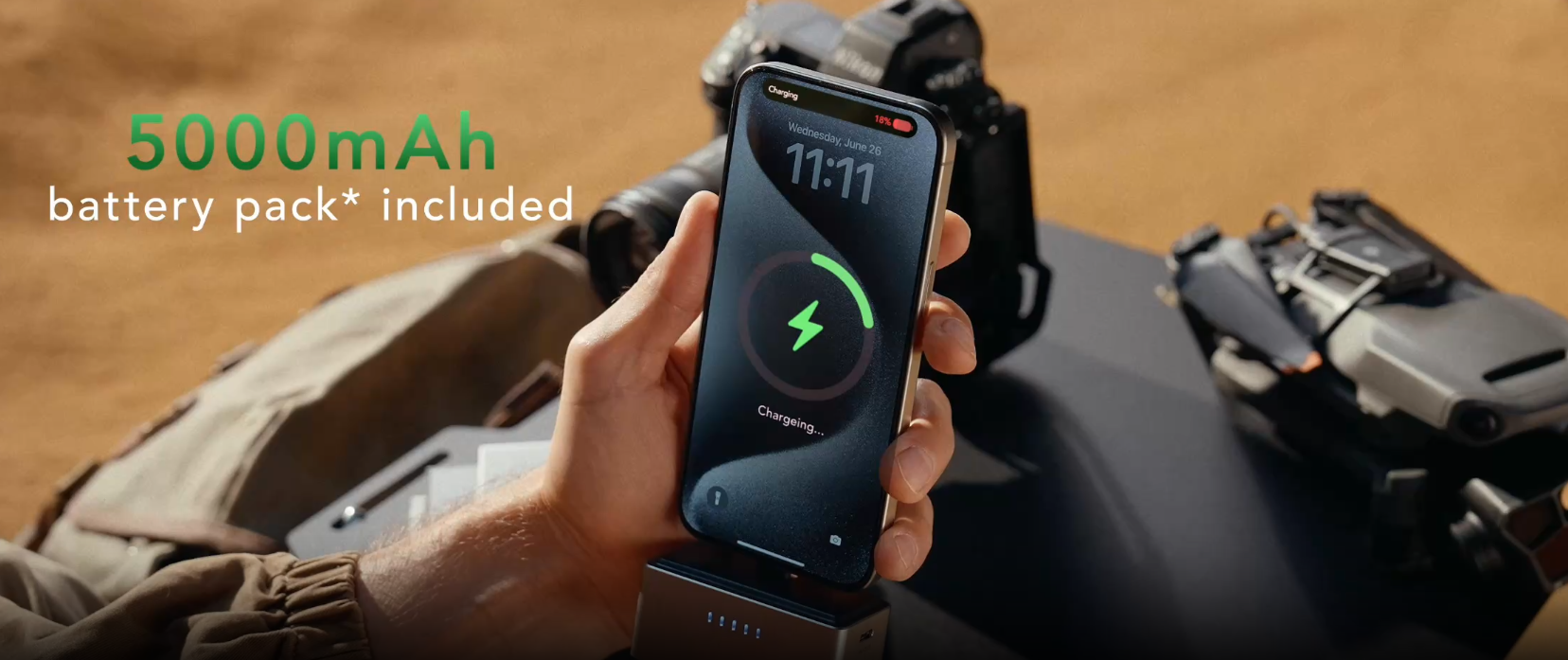 Đầu Đọc Thẻ Nhớ Lexar Professional Workflow Go Docking Station - Pin 5000Mah