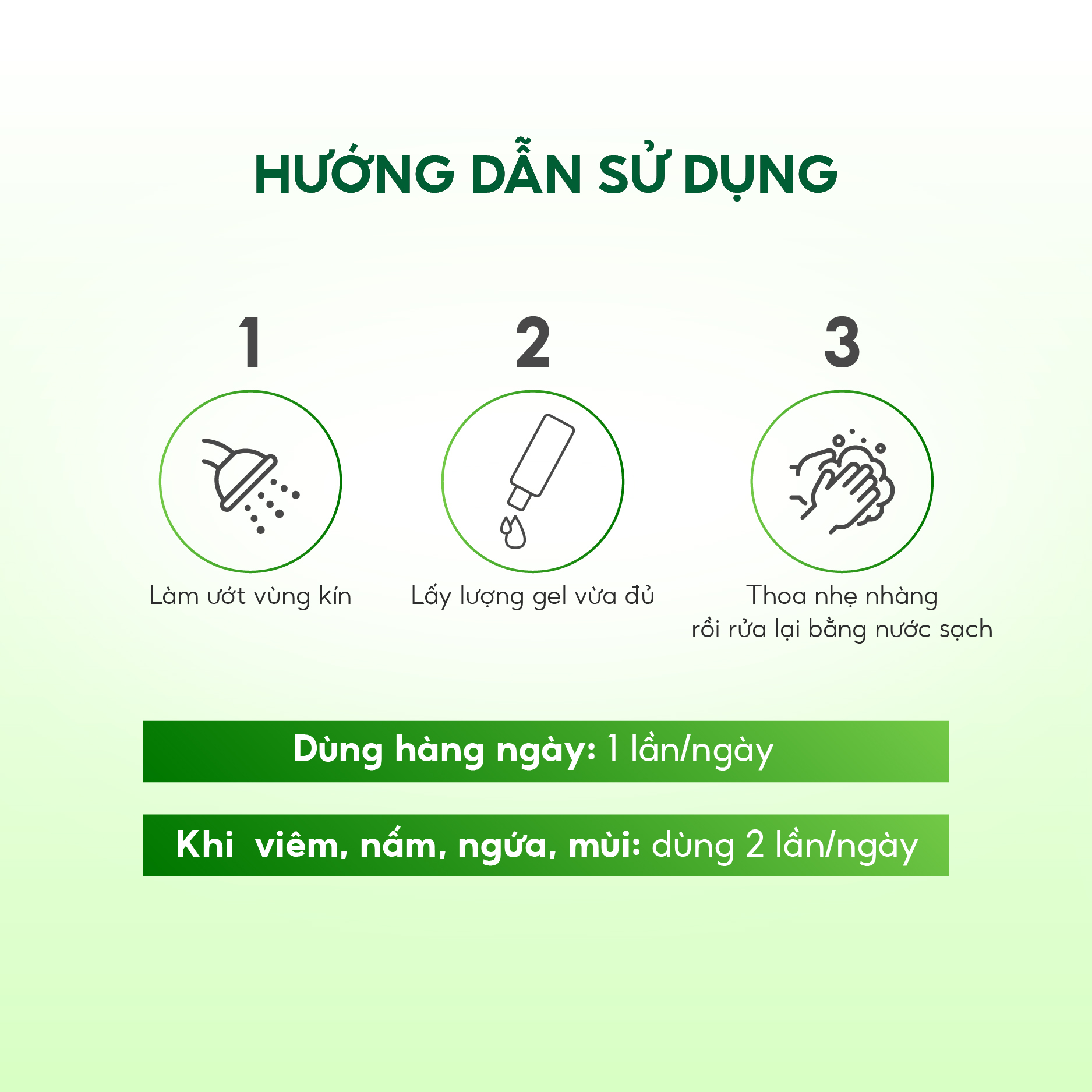 Hướng dẫn sử dụng Gel Rửa Vệ Sinh Phụ Nữ Lavima